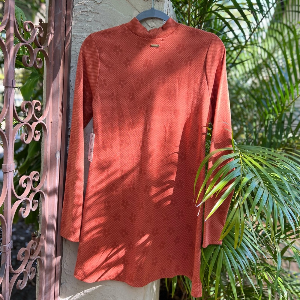 💦💦 BILLABONG 💦💦 Salty Blonde Coconut Flowers Long Sleeve Bodycon Mini Dr… - Picture 14 of 14